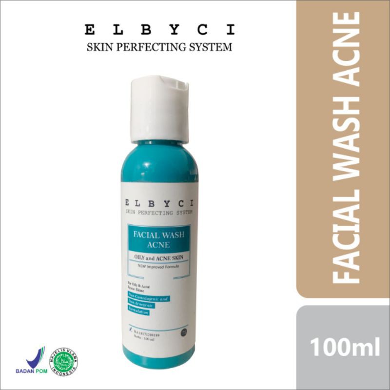 ELBYCI SKINCARE FACIAL WASH ACNE (BERMINYAK)