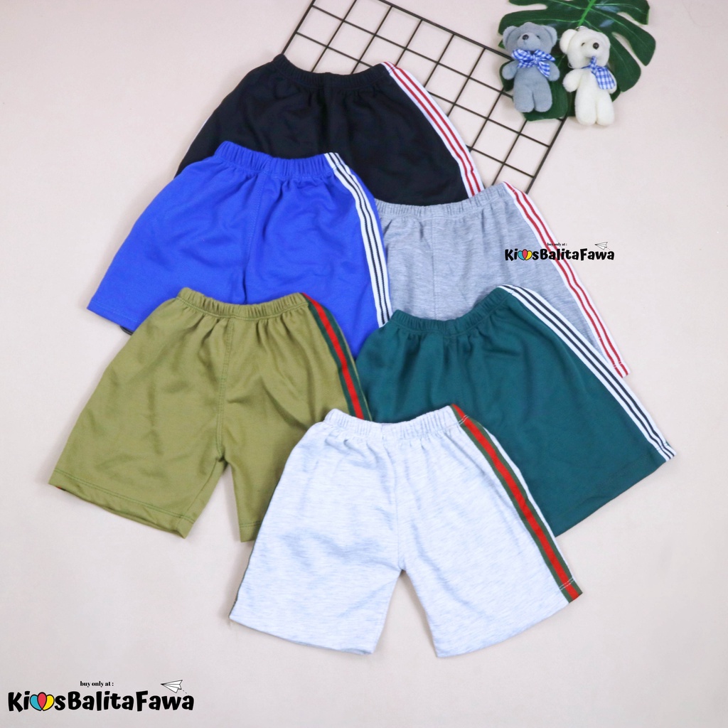 (UNIVERSAL) Royale Pants 3-10 Tahun / Celana Short Import Pants Polos Pendek Anak Cowok Adem Murah