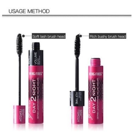 HENGFEI Waterproof Sweat Proof Long-Lasting Thick Mascara No Blooming And Curlin DJ 5368