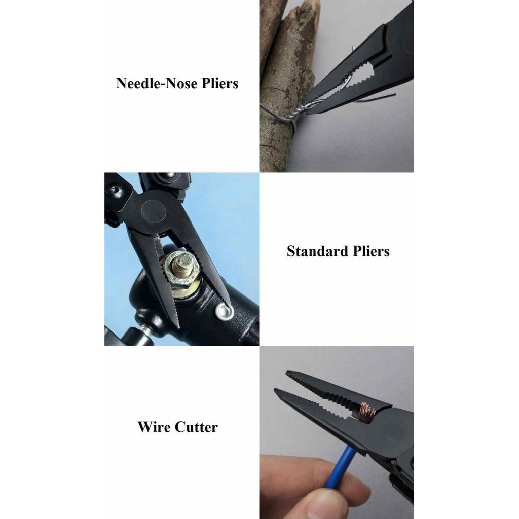 XIAOMI NEXTOOL 10 in 1 Outdoor Multifunction Foldable Tools - KT5024