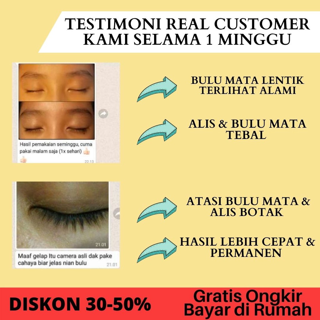 DHC SERUM PENEBAL ALIS - SERUM BULU MATA PENUMBUH ALIS AMPUH PERAWATAN MATA