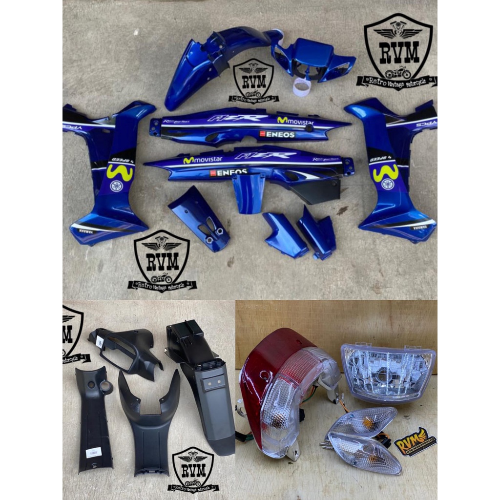 Full set body Yamaha Fiz r movistar biru body halus body kasar Fiz R moviestar biru