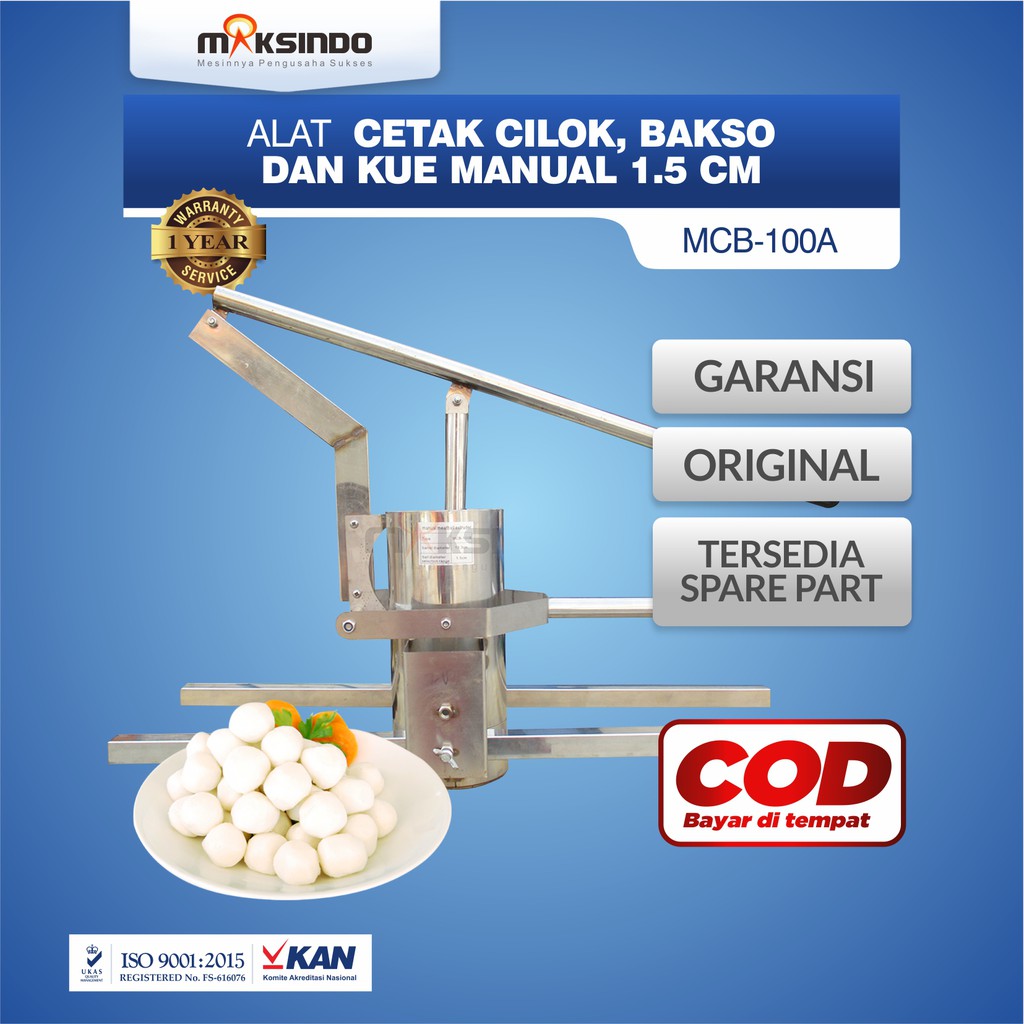 Alat Cetak Cilok, Bakso dan Kue Manual MCB-100A | Shopee Indonesia