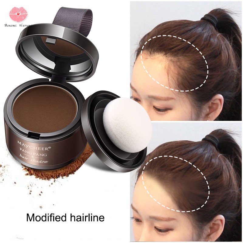 Hairline Shadow Powder 4 Color Quick Hair Repair Puff Filling In