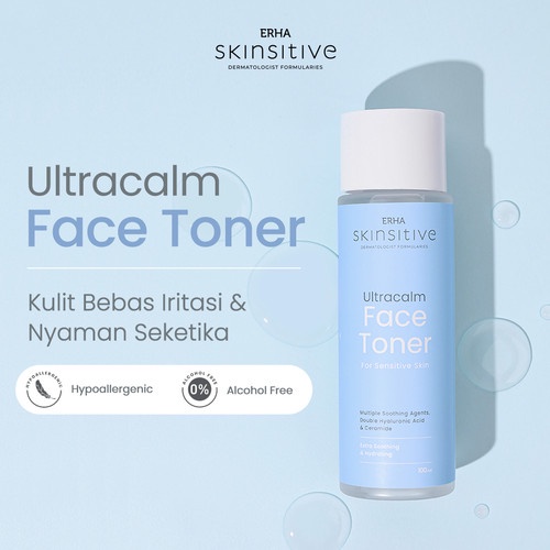 ERHA Toner Wajah Skinsitive Ultracalm Face Toner -  Kulit Sensitif