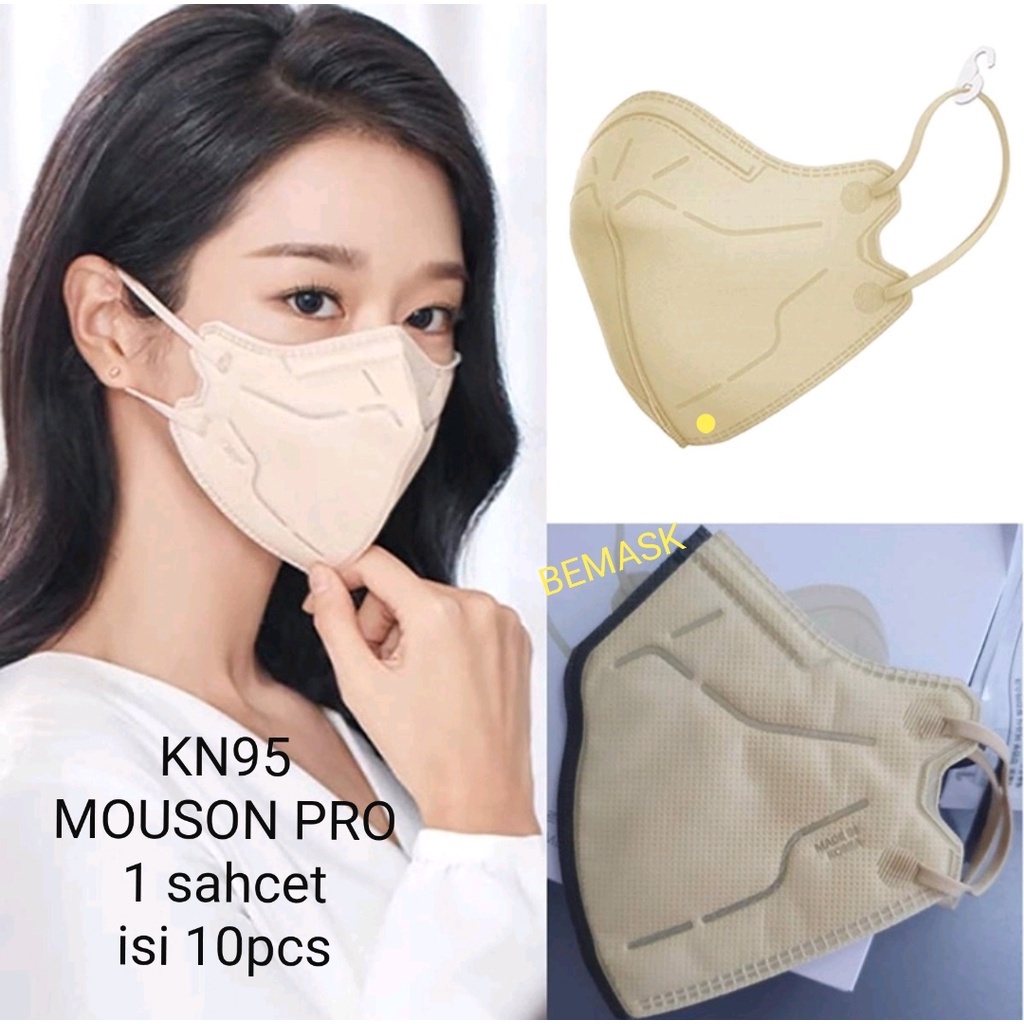 Masker KN95 Mouson Pro Isi 10pcs Masker KN 95 Mouson Pro Disposable Face Mask isi 10pcs