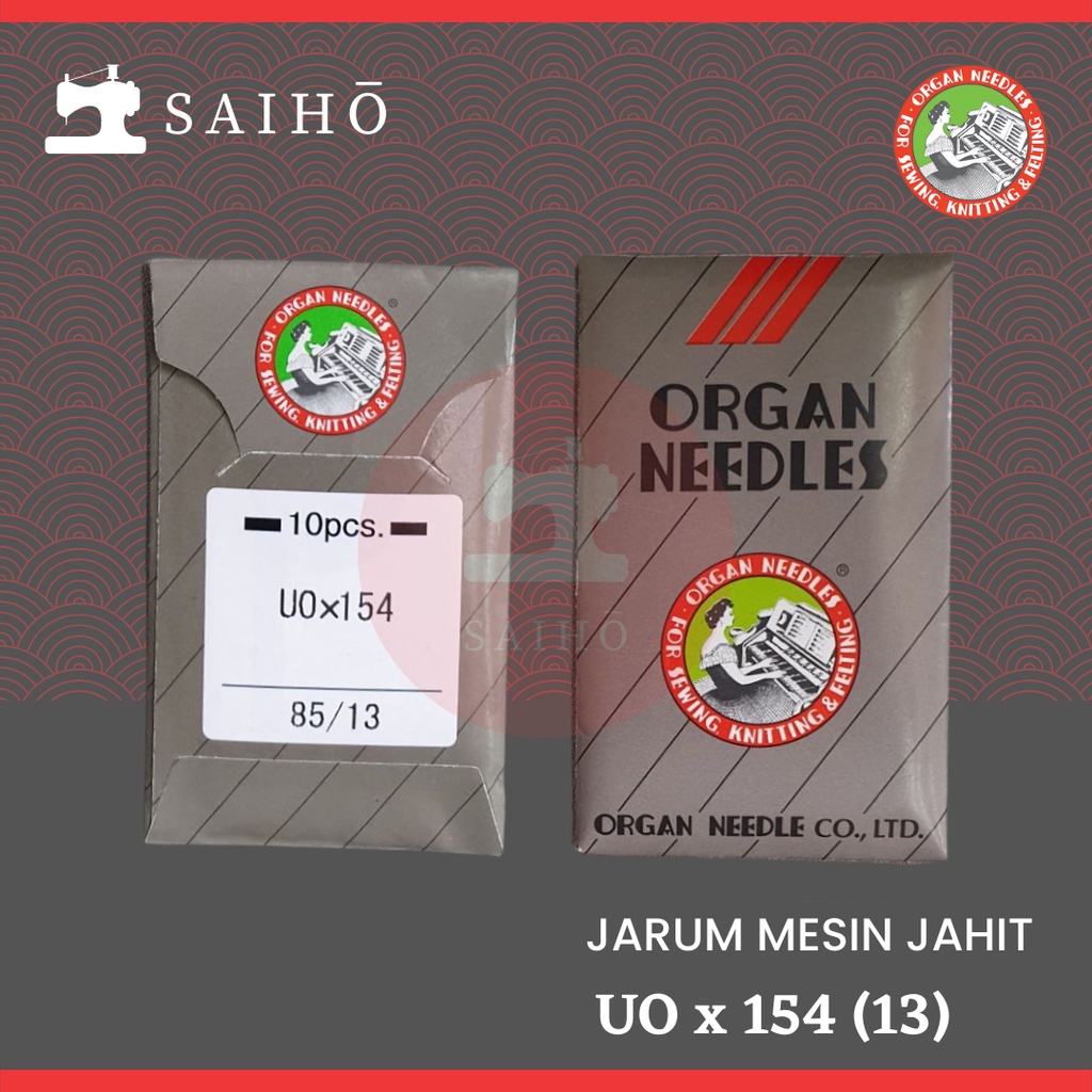 Organ Needles UOx154 / UO x 154 - Jarum Mesin Jahit