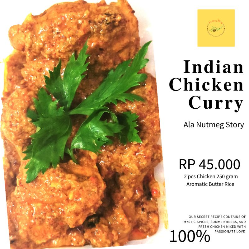 

Indian Chicken Curry Nutmeg Classic (Kari Ayam India)