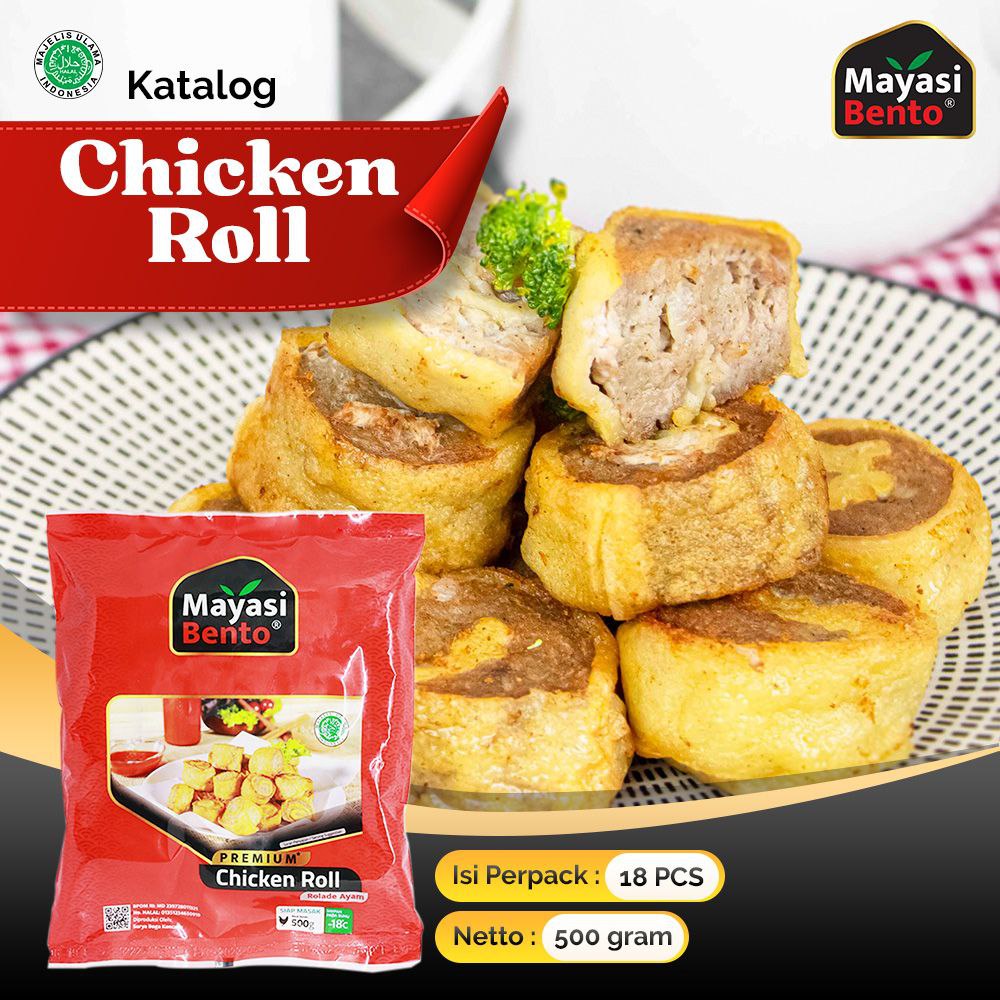 

Chicken Roll | Rollade Ayam | Mayasi Bento