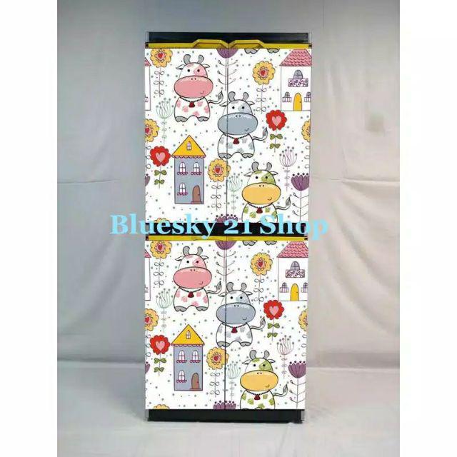 LEMARI PLASTIK LUCU LEMARI PAKAIAN LEMARI ANAK 4 SUSUN LEMARI PLASTIK LUCU LEMARI PAKAIAN LEMARI ANAK 4 SUSUN