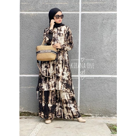 kirana one set | setelan kulot