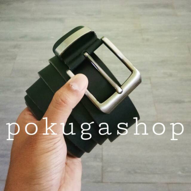 Ikat pinggang kulit asli /sabuk kulit sapi asli