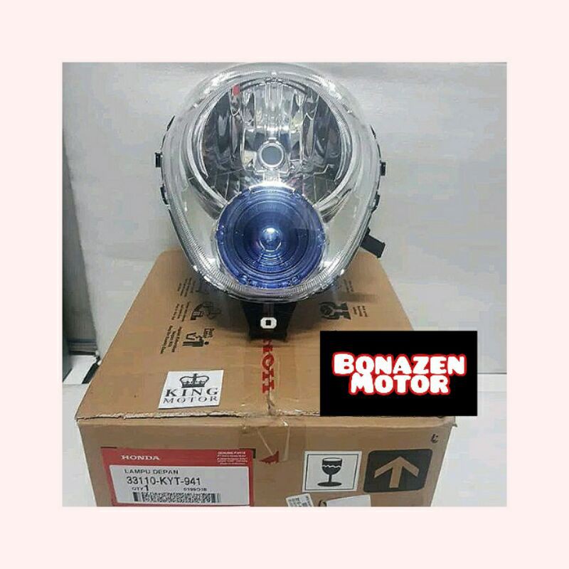 Reflektor Scoopy Karbu / ORI AHM 33110-kyt-941