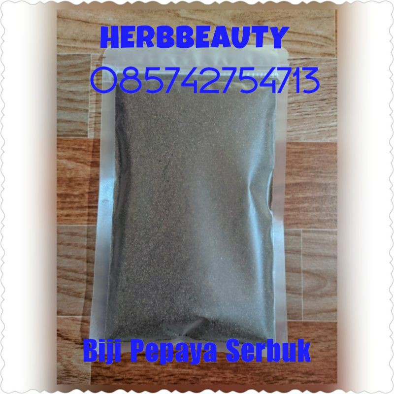 

BIJI PEPAYA SERBUK/BUBUK BIJI KATES 250GRAM