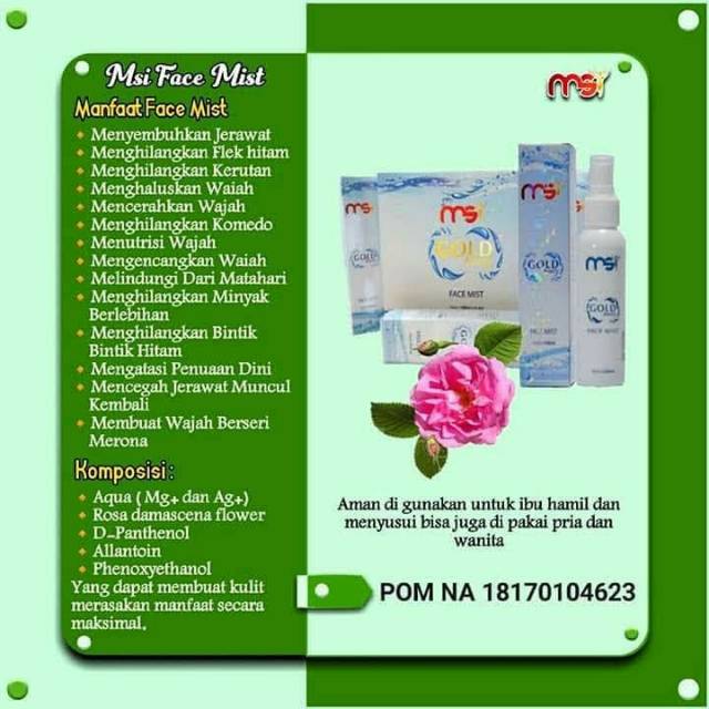 Face mist MSI