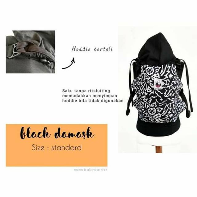 Preloved Gendongan SSC Nana baby carrier size standard