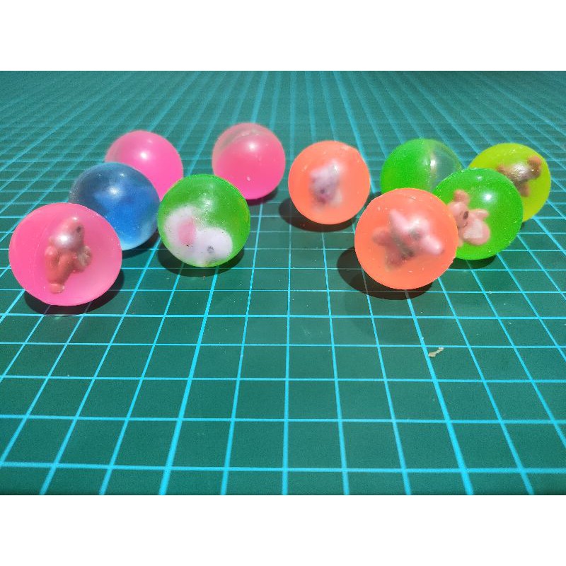 mainan Jadul Bola Bekel 10 Pcs ukuran diameter 2,5Cm