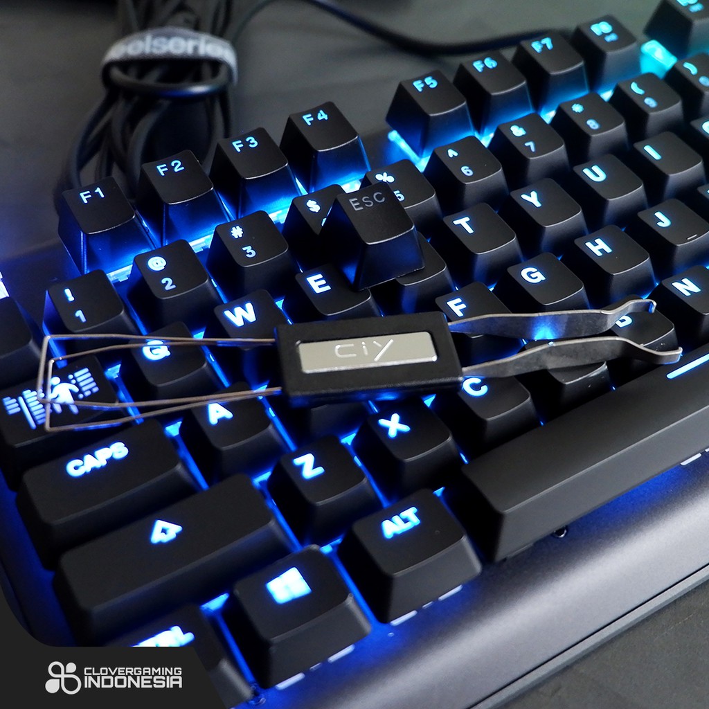 Puller Keycaps Switch 2 in 1 - Pencabut Tombol untuk Mechanical Keyboard