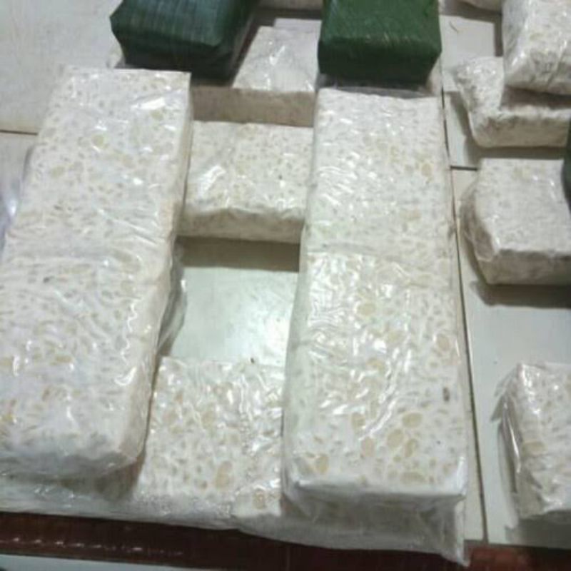 

tempe 1 papan bungkus plastik fress