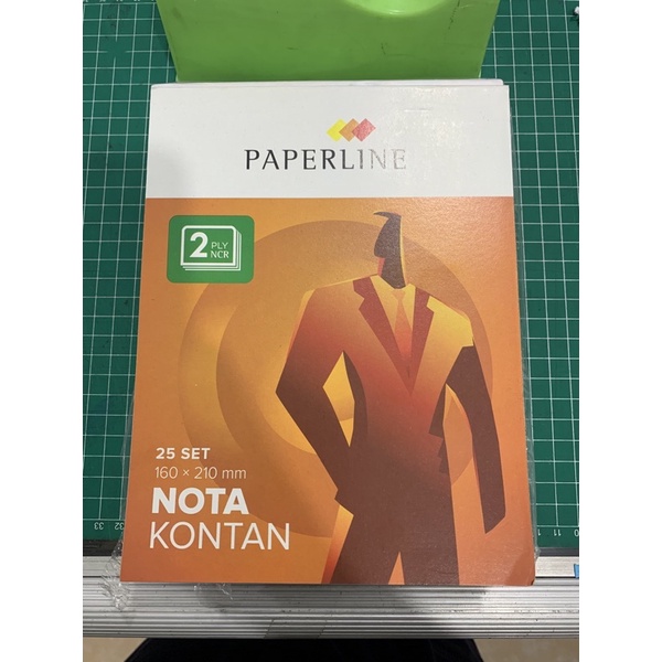 

NOTA KONTAN paperline besar 2 Ply(PER PAK 1PAK ISI 10 pcs)