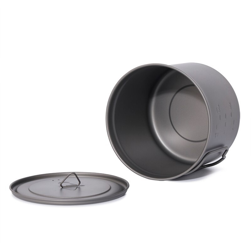 TOAKS 900ml Titanium Mug Ultralight Titanium Bowl Pot Outdoor Camping Picnic Titanium Coffee Mug