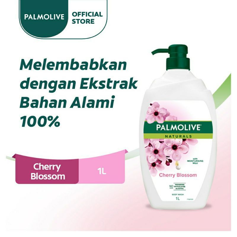 Palmolive sabun mandi cair cherry blossom 1liter