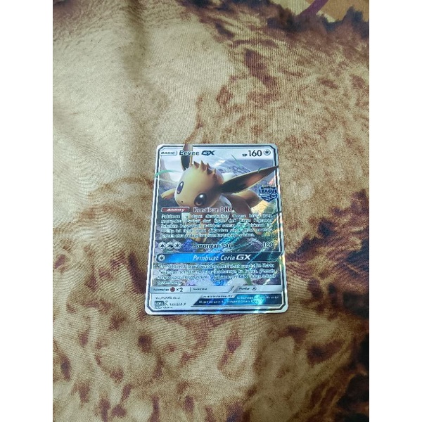 Kartu Pokemon Indonesia - Eevee GX Promo Regional