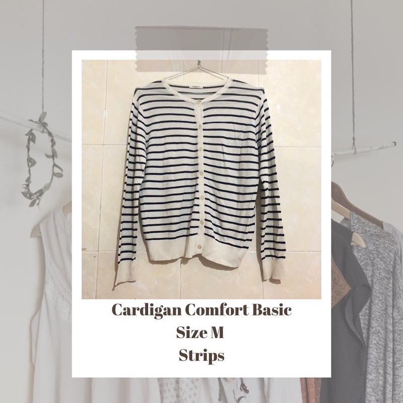 [preloved] cardigan comfort basic