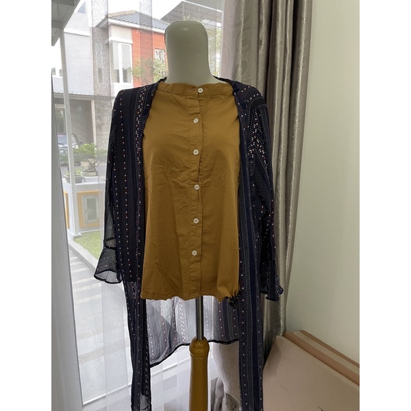 Preloved Outer Panjang Sifon