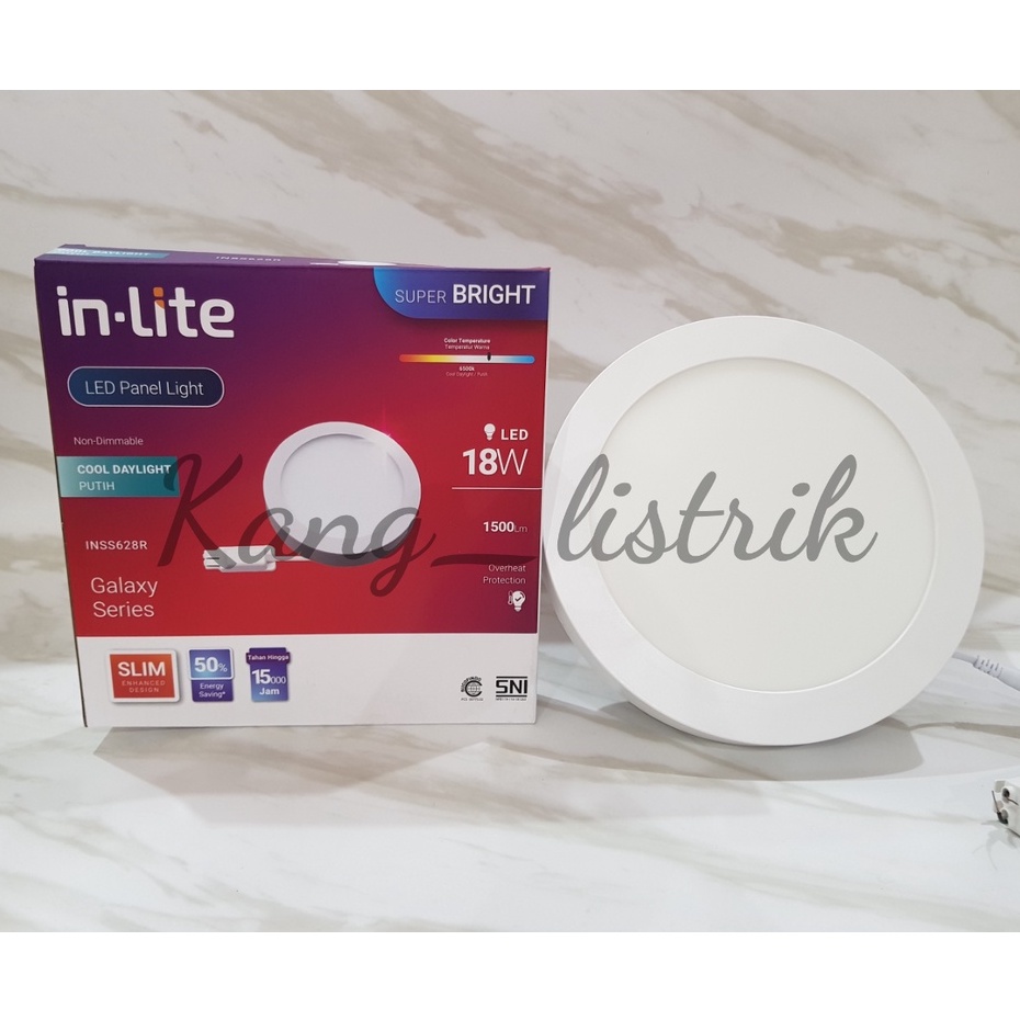 Downlight Panel Inlite 18Watt OUTBOW BULAT INSS628R