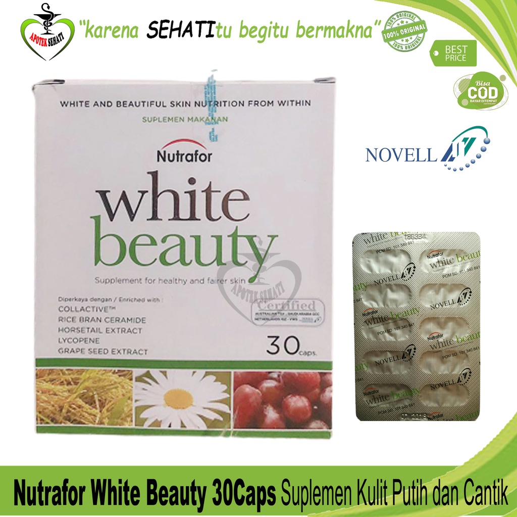 Nutrafor White Beauty Suplemen Kesehatan Kulit dan Anti Aging