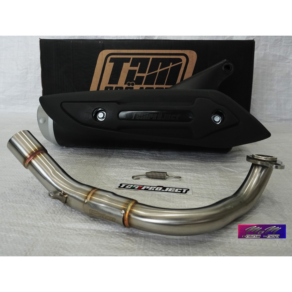 Knalpot Honda Beat FI Scoopy FI Genio TZM Project