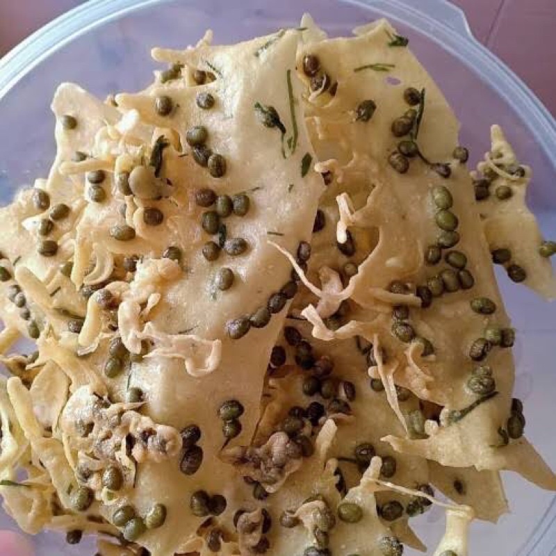 

peyek kacang ijo khas kota medan