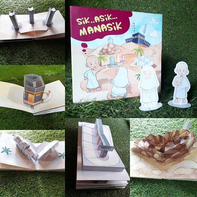 Sik asik manasik impian studio pop up book / buku pop up anak belajar manasik haji bahasa indonesia 