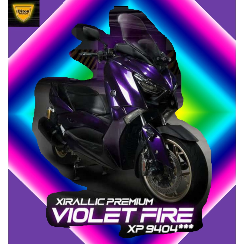 Diton Premium Xirallic XP9404 Violet Fire 400cc Cat Semprot Diton Xirallic Violet Fire XP9404 Spray 