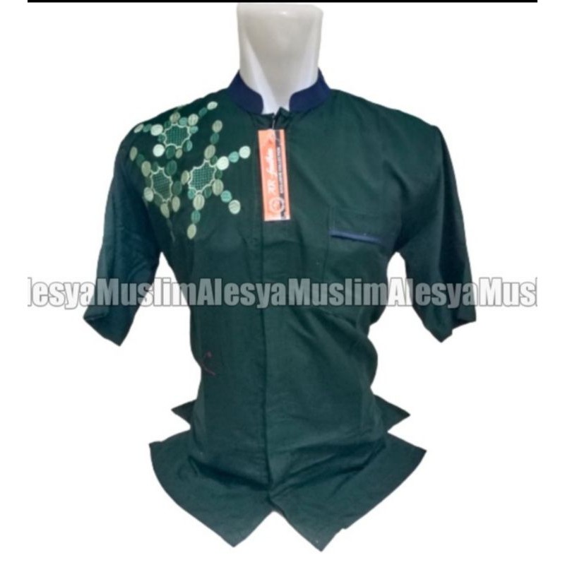 BAJU KOKO TANGAN PENDEK WARNA  DAN MOTIF RANDOM