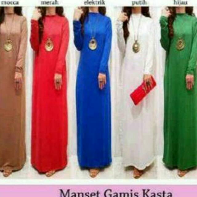 Manset gamis, dalaman kaftan /,inner gamis,manset murah