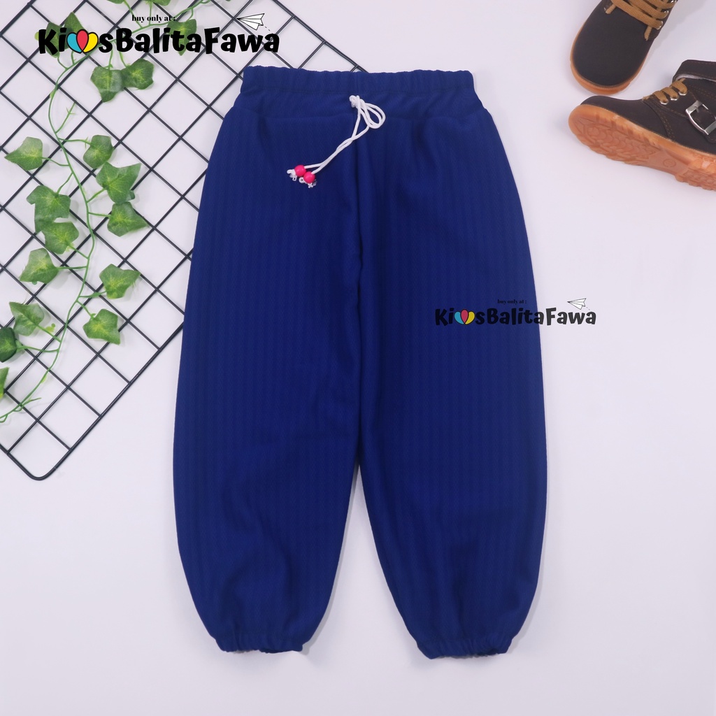 Jogger Molly Uk. 5-6 Tahun  / Pants Celana Panjang Anak Perempuan Laki Laki Panjang Murah Polos