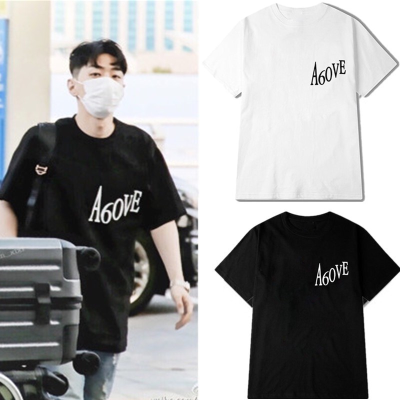 Hoodiehoki - Kaos Tshirt AOMG a6ove jay park Kpop Ungu Lilac Billie Eilish Jungkook BT21 BTS NCT