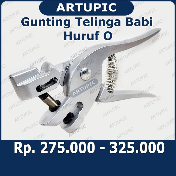 Gunting Telinga Babi Huruf O Tang Gunting Kuping Babi Pig Ear Notcher Scissors Artupic