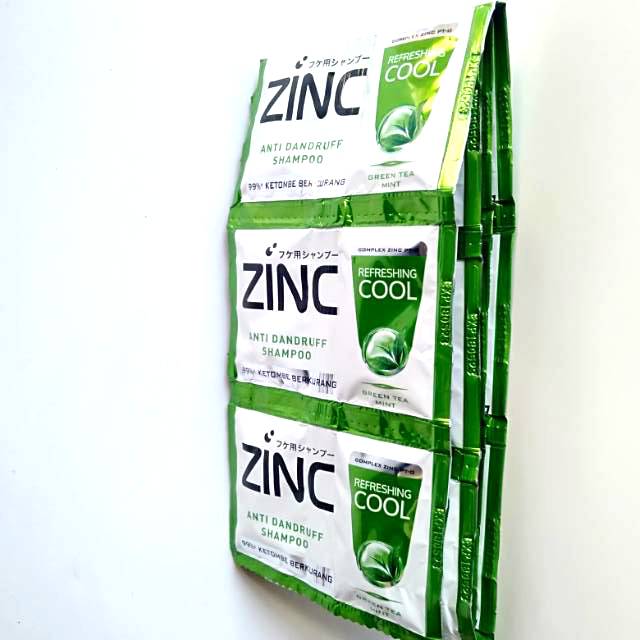 Shampo zinc refreshing cool