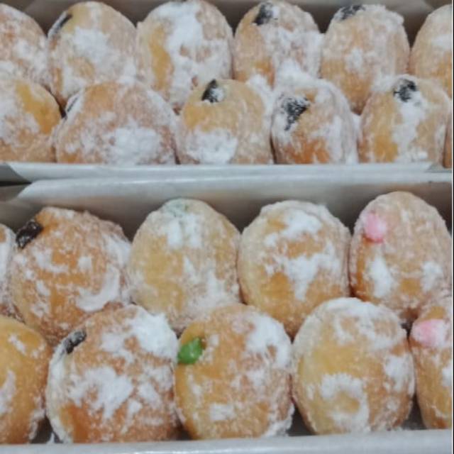 

Kuwe donut bomboloni salju isi 12