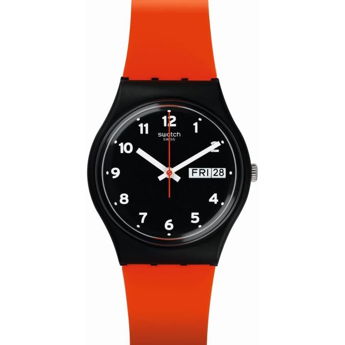 SWATCH GB754 - Jam Tangan Wanita - Merah barang ada