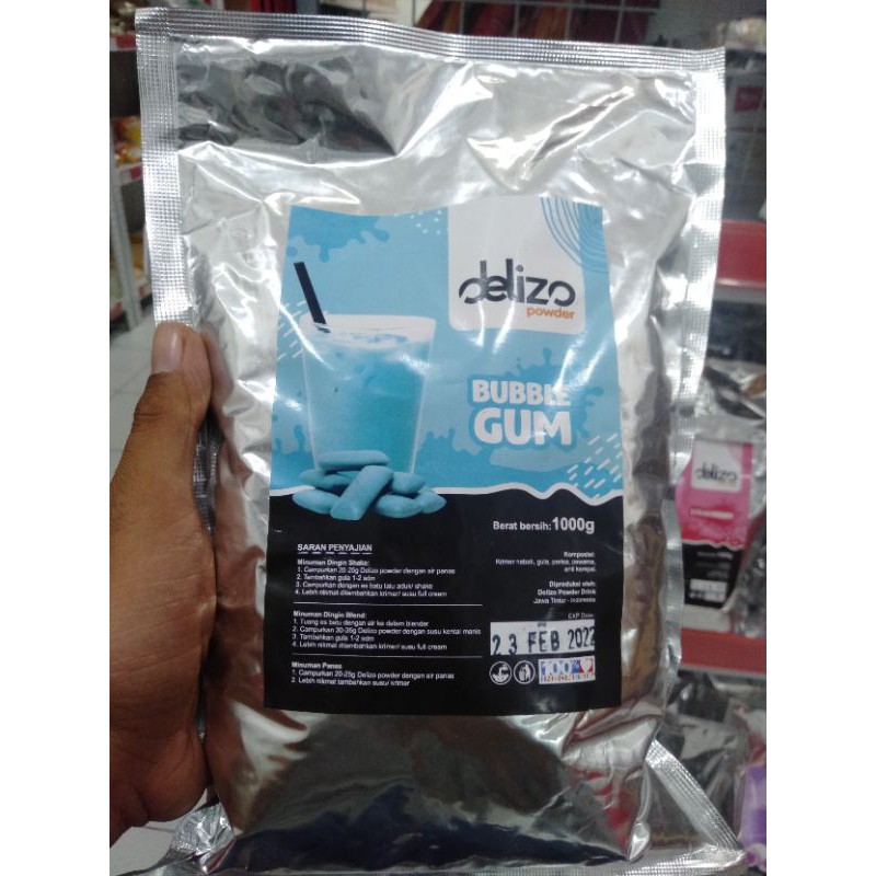 

Delizo powder buble gum