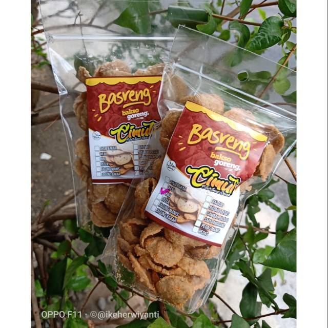 

Cimut Basreng(baso goreng)pedas 100gram