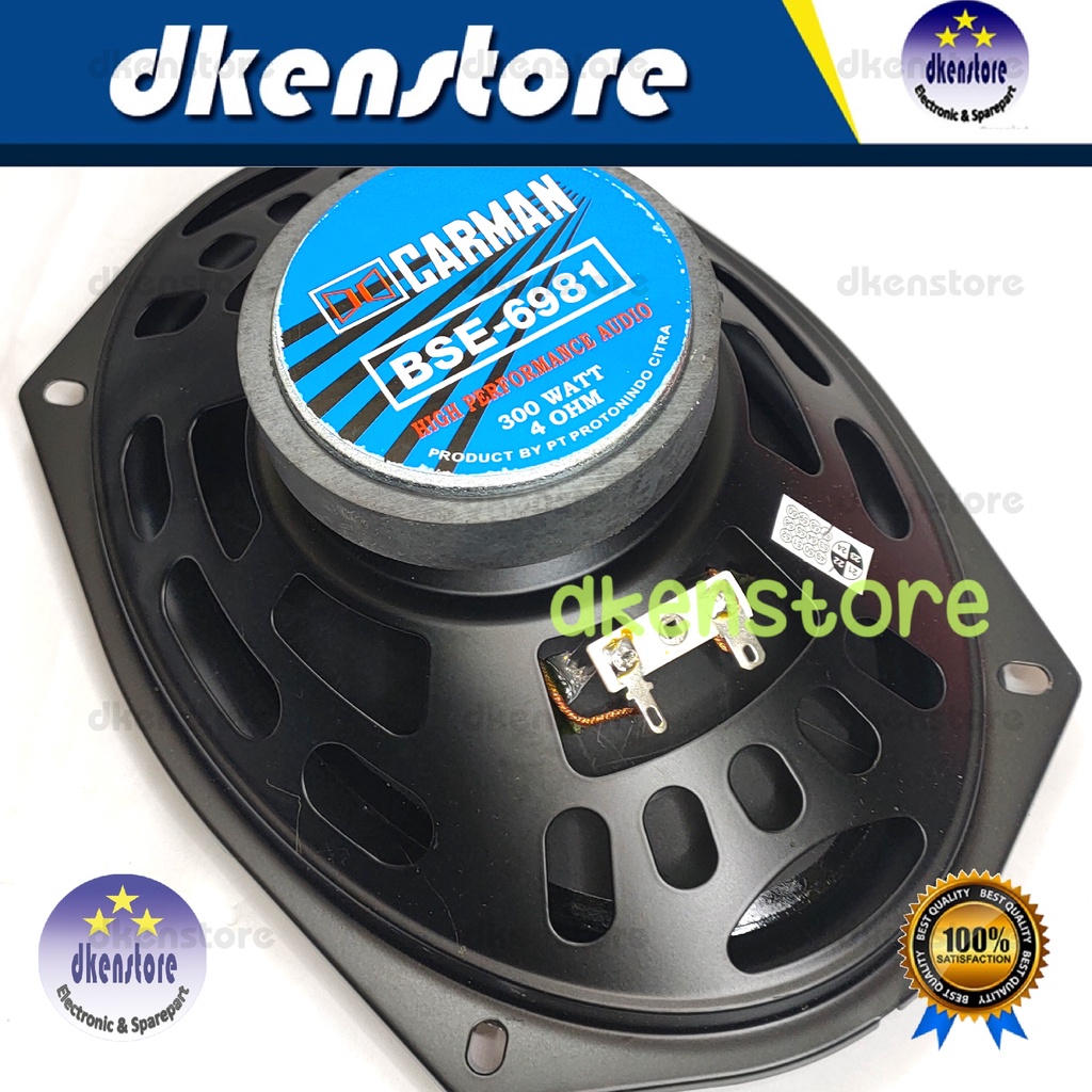 Speaker Mobil Oval BSE 6981 sepasang BSE6981 Boston Carman