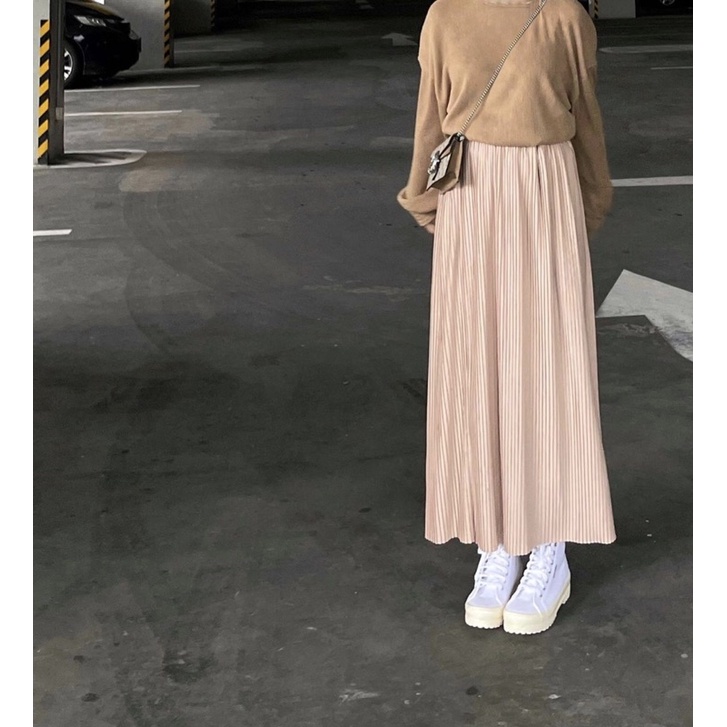 KYLA SKIRT ROK FORMAL SEMI SPAN PLISKET PLEATED-7