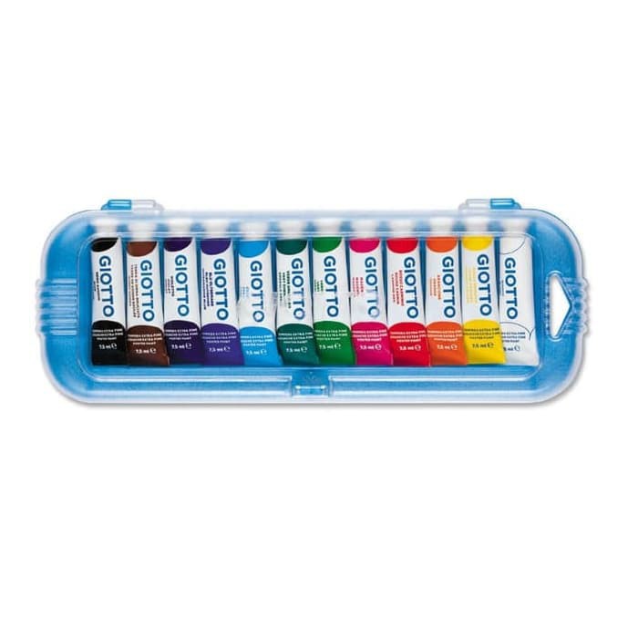 

GIOTTO EXTRA FINE POSTER PAINT 7.5 ml - 12 COLORS