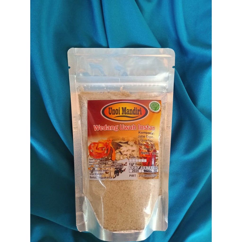 

Wedang Uwuh Komplit Instan Bubuk Original Siap Seduh 100 Gram