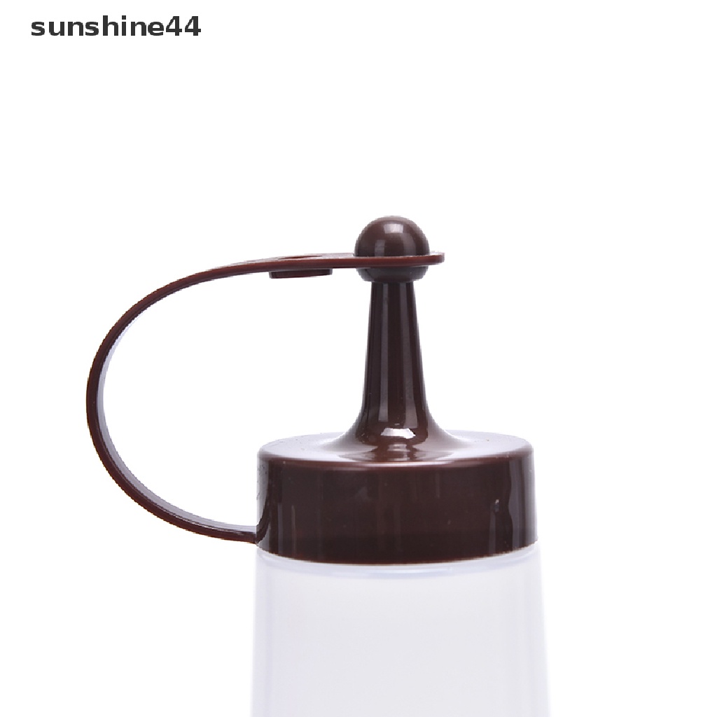 Sunshine Botol Dispenser Saus / Minyak / Kecap / Salad Bahan Plastik Untuk Dapur